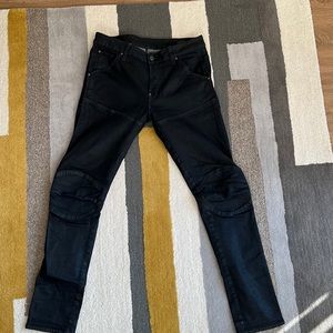 G star raw biker denim